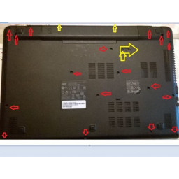 Замена сенсорной панели Acer Aspire V3-572-746F